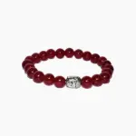 Mesh Rashi Bracelet, Aries Stone Bracelet, मेष राशि स्टोन ब्रेसलेट, Aries Crystal Bead Bracelet