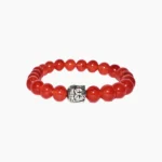 Scorpio Crystal Bead Bracelet, Scorpio Stone Bracelet, Vrishchik Rashi Bracelet, वृश्चिक राशि स्टोन ब्रेसलेट