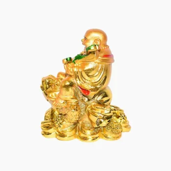 Laughing Buddha With Frog (मेंढक लाफिंग बुद्धा)