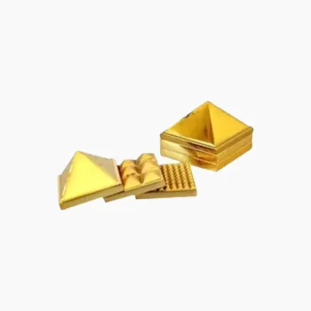Pyramid 1.5 Inch, Pyramid Inch, Brass Pyramid 3 Layer