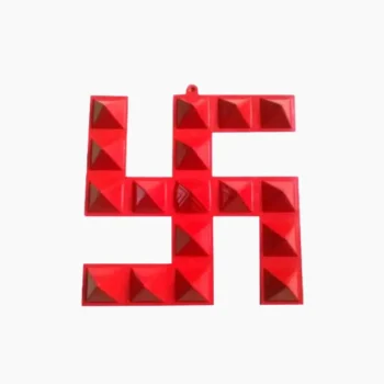 Pyramid Jumbo Swastik, Pyramid Swastik, Red Swastik Pyramid