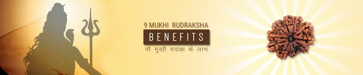 About Rudraksha, नौ मुखी रुद्राक्ष लाभ