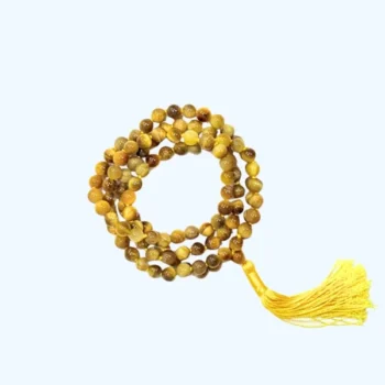 Cat Eye Mala (लहसुनिया माला)