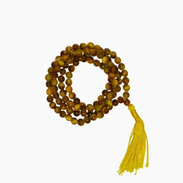 Cat Eye Mala (लहसुनिया माला)
