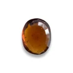 Certified Hessonite Gemstone (गोमेद रत्न)