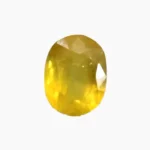 Certified Yellow Sapphire Stone (पुखराज रत्न)