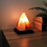 Pyramid-Shape Himalayan Salt Lamp (हिमालयन साल्ट लैंप)