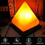 Pyramid-Shape Himalayan Salt Lamp (हिमालयन साल्ट लैंप)