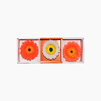 Sunflower Floating Wax Candle (सूरजमुखी वैक्स कैंडल)