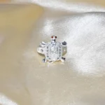 Red Tortoise Ring (कछुआ अंगूठी)