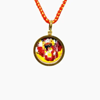 Kali Yantra Pendant (काली यन्त्र कवच)