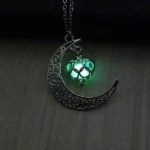 Moon Heart Necklace (चन्द्र लॉकेट)