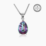 Rainbow Mystic Topaz (इंद्रधनुष लॉकेट)