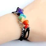 Seven Stone Choker, Seven Bead Choker Bracelet, सात स्टोन चोकर