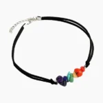 Seven Stone Choker, Seven Bead Choker Bracelet, सात स्टोन चोकर
