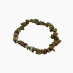 Unakite Gemstone Cut Bracelet, Stylish Unakite Bracelet, Unakite Stone Cut Bracelet, उनाकाइट रत्न ब्रेसलेट