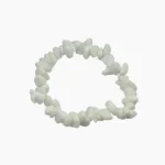 White Stone Bracelet, Safed Stone Bracelet, Safed Stone Cut Bracelet, सफ़ेद स्टोन ब्रेसलेट