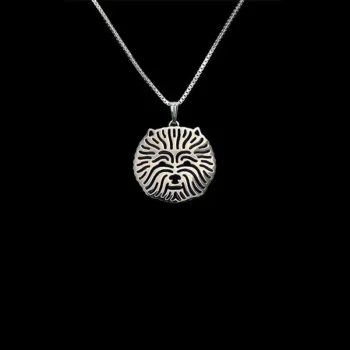 White Terrier Necklace (टेरियर लॉकेट)