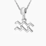 Aquarius Pendant (कुंभ राशि लॉकेट)