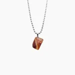 Carnelian Stone Pendant (कार्नलियन लॉकेट)