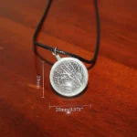 Crystal Glass Tree Pendant (स्फटिक ट्री लॉकेट)