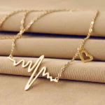 Heartbeat Necklace (हार्टबीट लॉकेट)