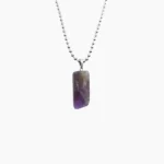 Lilac Amethyst Stone Pendant (कटेला लॉकेट)