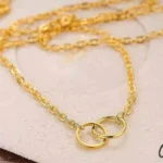 Linked Ring Pendant (अंगुठी लॉकेट)