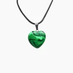 Malachite Heart Locket (मैलाकाइट दिल लॉकेट)