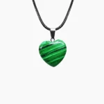 Malachite Heart Pendant (मैलाकाइट दिल लॉकेट)