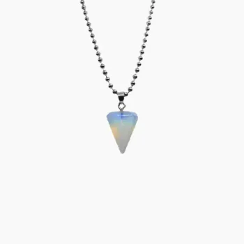 Opal Conical Pendant (ओपल लॉकेट)