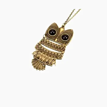 Owl Necklace (उल्लू लॉकेट)