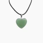 Prehnite Heart Pendant (दिल लॉकेट)