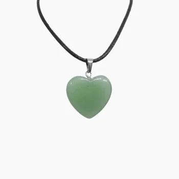Prehnite Heart Pendant (दिल लॉकेट)