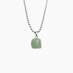 Prehnite Stone Pendant (प्रीहनाइट लॉकेट)