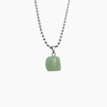 Prehnite Stone Pendant (प्रीहनाइट लॉकेट)