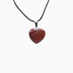 Red Jasper Heart Pendant (दिल लॉकेट)
