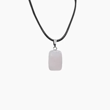 Rose Quartz Pendant, रोज़ क्वार्ट्ज़ पेंडेंट