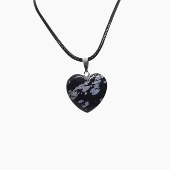 Snowflake Heart Pendant (दिल लॉकेट)