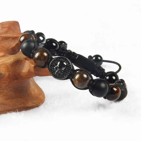 Tiger Eye Bracelet, tiger eye black bracelet, Tiger Eye Bead Bracelet, टाइगर आई ब्रेसलेट