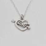 Arrow Heart Charm Pendant (दिल चार्म लॉकेट)