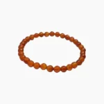 Red Crystal Bracelet, Red Carnelian Bead Bracelet, Carnelian Gemstone Bracelet, कार्नेलियन रत्न ब्रेसलेट