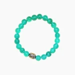 Hara Stone Bracelet, Green Beads Bracelet, Green Gemstone Bracelet, हरा रत्न ब्रेसलेट