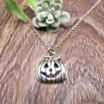 Halloween Pumpkin Charm Pendant (कद्दू चार्म लॉकेट)