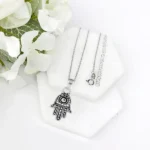 Hamsa Palm Charm Pendant (पाम चार्म लॉकेट)