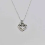 Hollow Heart Lucky Pendant (होलो दिल लॉकेट)