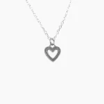 Hollow Heart Lucky Pendant (होलो दिल लॉकेट)