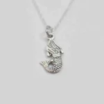 Mermaid Charm Pendant (मरमेड चार्म लॉकेट)