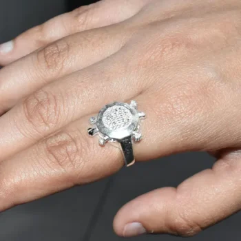 Plain Tortoise Ring (कछुआ अंगूठी)