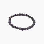 Amethyst Stone Bracelet, Purple Beads Bracelet, Purple Stone Bracelet, बैंगनी स्टोन ब्रेसलेट